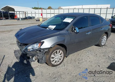 2019 Nissan Sentra S из США, поврежденный, VIN 3N1AB7AP7KY203904